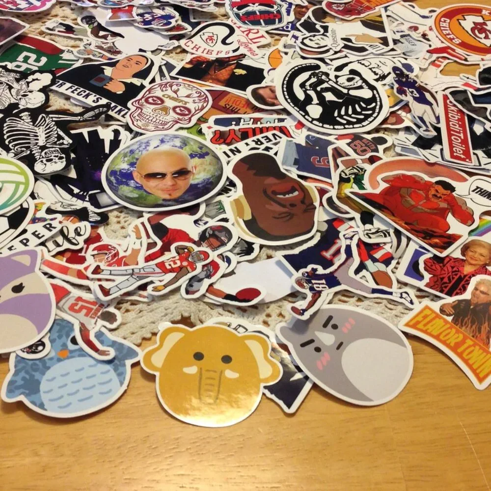 Craft stickers, 200+,  for resell or for crafting
